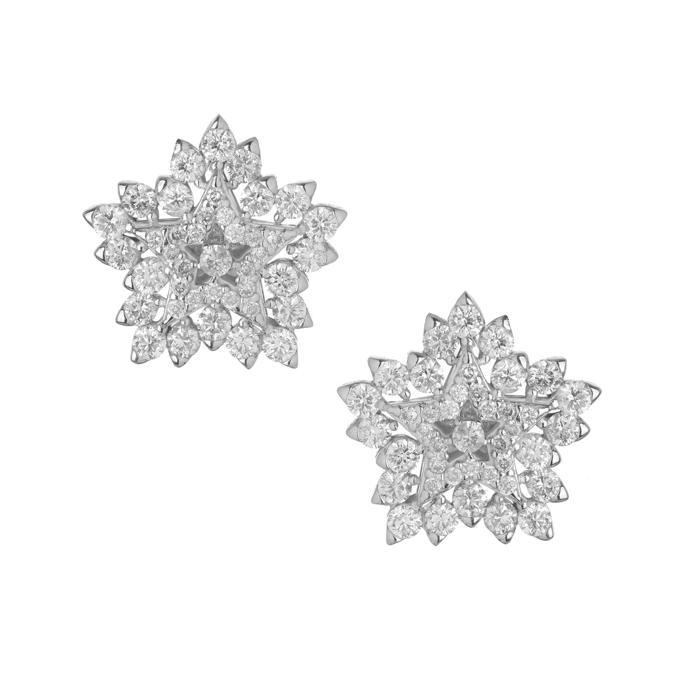 Brinco Estrela de Diamantes