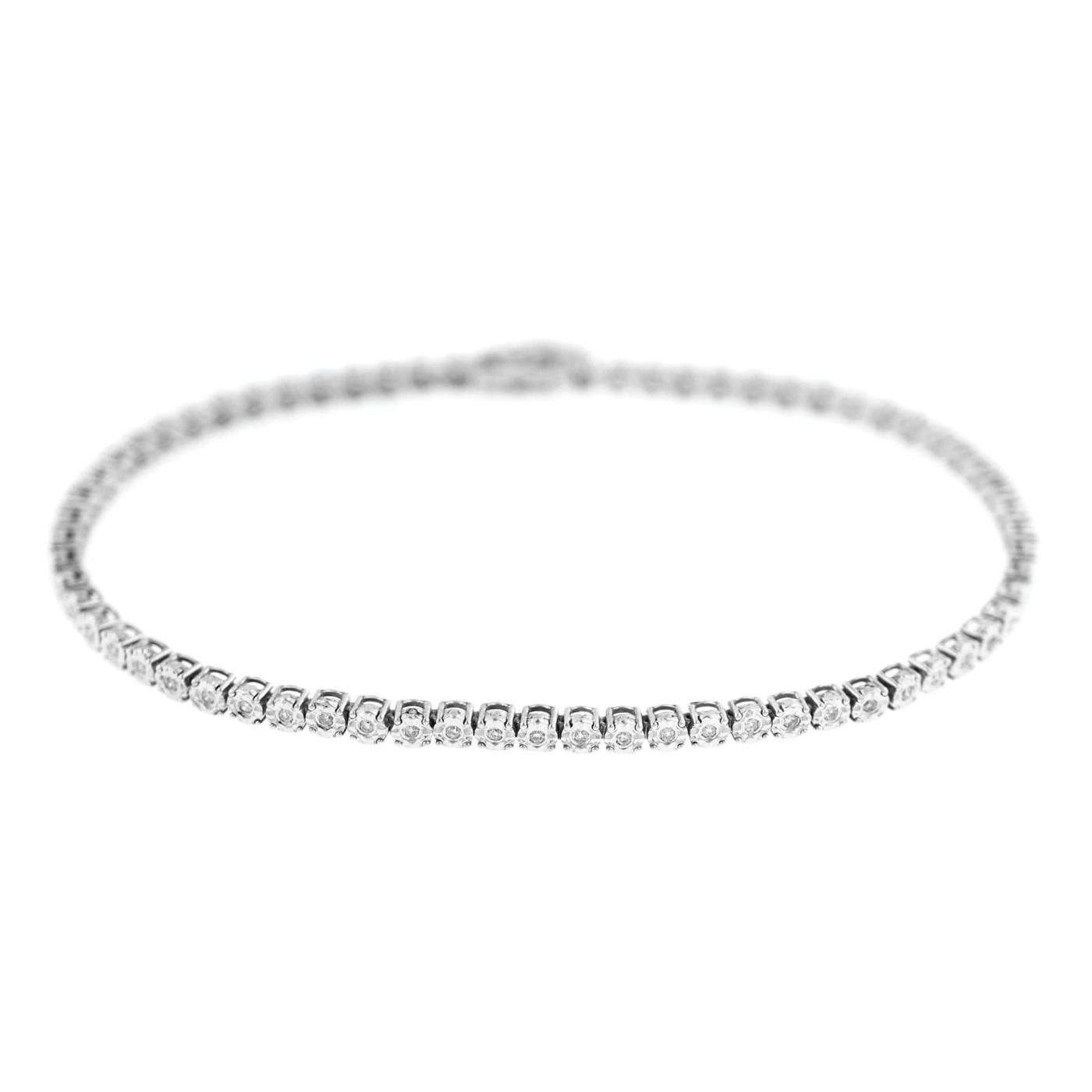 Choker estilo riviera de brilhantes